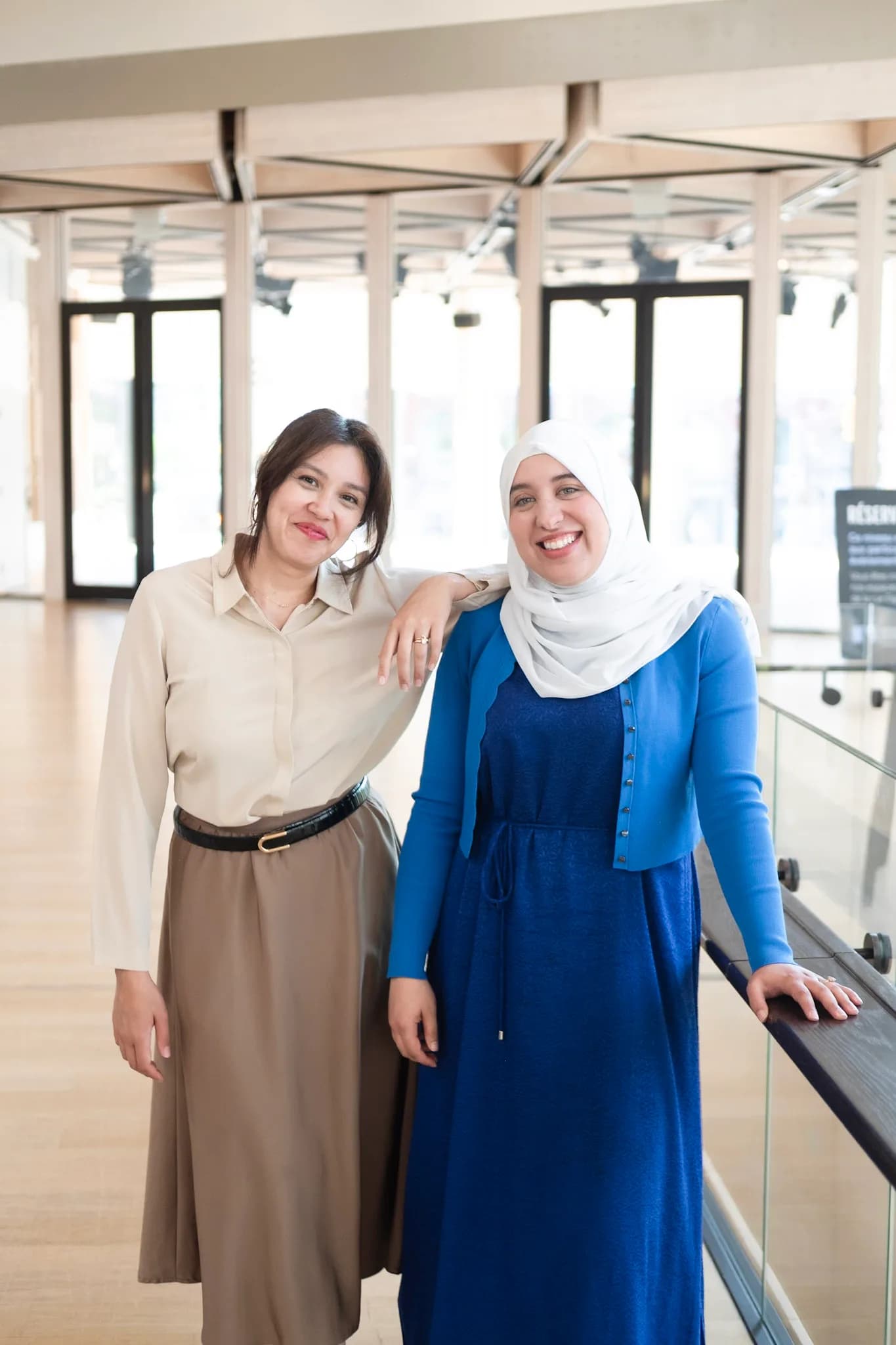 Wala'a and Samiyah — trauma therapists and co-founders of Rubiks Counselling Services